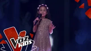 María Luisa sings Pueblito Viejo - Blind Auditions | The Voice Kids Colombia 2019