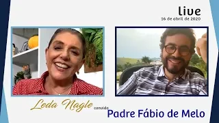 PADRE FÁBIO DE MELO DIRETO DA LIVE COM LEDA NAGLE