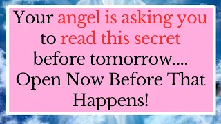 Your angel is asking you to read this secret before tomorrow.Open Out Now ✝️Jesus Says💌God Message