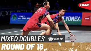 YONEX All England Open 2024 | Zheng/Huang (CHN) [1] vs. Christiansen/Bøje (DEN) | R16