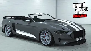 GTA 5 Online - Vapid Dominator GT (Ford Mustang GT Convertible) - DLC Vehicle Customization