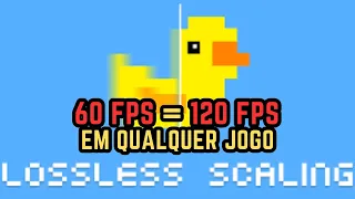 LOSSLESS SCALING - "FRAME GENERATION" EM QUALQUER JOGO E QUALQUER PLACA DE VÍDEO