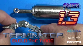 Agora Models Build the T-800 Terminator Pack 1 Stage 3 - Components for Right Arm and Finger