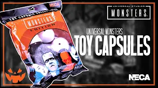 NECA Universal Monsters Toy Capsule Collection Review | Spooky Spot 2021