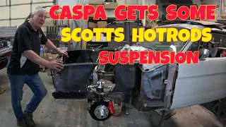 Caspa gets some Scotts Hotrods front suspension