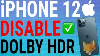 How To Disable & Enable HDR Recording On iPhone 12 /12 Pro