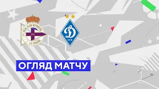Deportivo — Dynamo Kyiv. UEFA Youth League. Play-off. Highlights 09.02.2022. Football