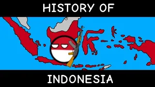 History of Indonesia🇮🇩 (1900-2021) Countryballs