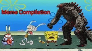 SpongeBob and Godzilla Mega Meme Compilation