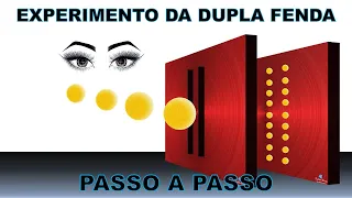 EXPERIMENTO DA DUPLA FENDA: PASSO A PASSO