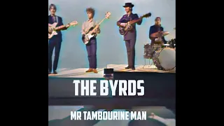 THE BYRDS - MR TAMBOURINE MAN (Swedish TV 1967, in colour)