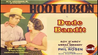 Dude Bandit (1933) | Full Movie | Hoot Gibson | Gloria Shea | Hooper Atchley