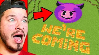 I Fooled My Friend with SCARY Demons in Minecraft