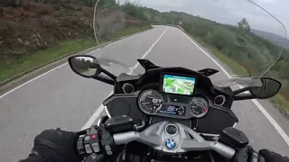 BMW K1600 mountain road