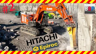 Hitachi ZX690-7 & Epiroc HB 7000 Hammer, Synergiepark Allianz, Stuttgart, 28.10.2021.