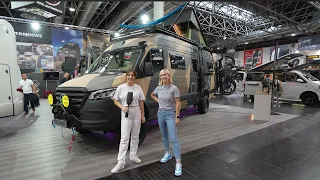 DAS MODERNSTE WOHNMOBIL DER WELT: CVS 4x4 Sprinter 2. Mehr Camper geht nicht.