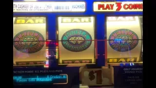 Jackpot Live Handapy🎰Triple Double Diamond Slot on $550 Free Play San Manuel Casino 赤富士スロット スロットマシン