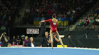 Morgan Hurd (USA) - Floor Exercise - 2018 American Cup