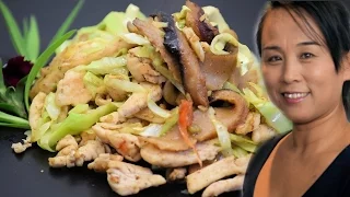 Stir-Fry Chicken & Cabbage (Chinese Chicken & Cabbage Stir-Fry Recipe)