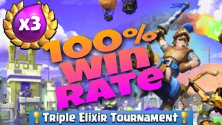 Best Triple Elixir Deck in Clash Royale | Best Deck for Triple Elixir Tournament 2021