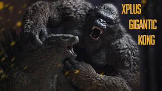 Xplus Godzilla vs Kong Gigantic KONG figure Unboxing, Comparisons, and Review