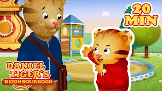 Daniel Gets Mad at Dad at the Playground | Cartoons for Kids | Daniel Tiger