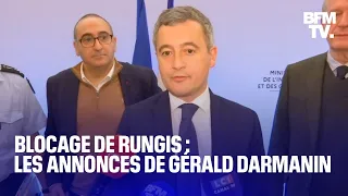 Rungis: à la veille du blocage des agriculteurs, Gérald Darmanin détaille le dispositif de sécurité