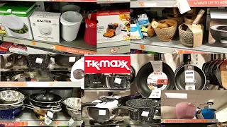 Come Shop With Me In TK MAXX Store New Cooking Utensils /Fry Pan/Bowls/Food Storage Boxes 2022