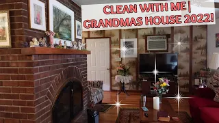 CLEAN WITH ME| GRANDMAS HOUSE| CLEANING MOTIVATION 2022| Brandy Crawford