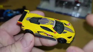 Hot Wheels Car Culture Team Transport Volkswagen ID R Aero Lift truck CORVETTE C8.R Toyota GR Supra