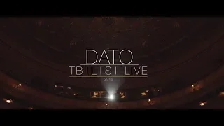 Dato - არ მინდა რომ გული გატკინო. (Ar Minda Rom Guli Gatkino) (Tbilisi Live 2015)