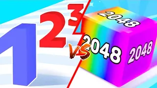 Number Master vs Jelly Run 2048 Infinity Mode