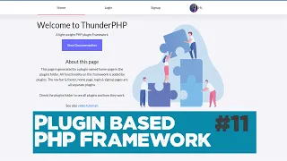 Plugin based PHP MVC Framework from scratch #11 | Variable data | Quick programming tutorial