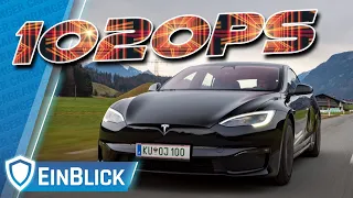 Tesla Model S Plaid - SCHNELLER geht nicht! Über 1000 PS und 1400 Nm hauen dich um!