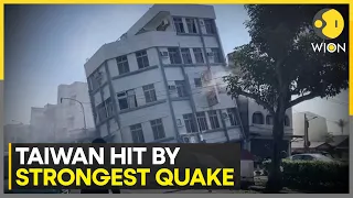 Taiwan Earthquake hits at depth of 15.5 kilometers, strongest quake to hit in 25 years | WION