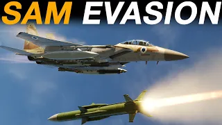 DCS World SAM Evasion Techniques Tutorial!  Defeating the Surface To Air Missile!