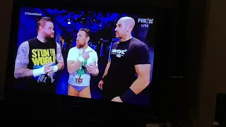 SmackDown: Daniel Bryan, Cesaro and Kevin Owens Backstage Segment