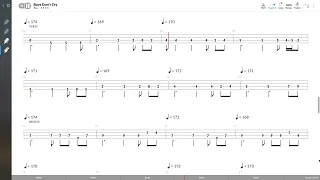 The Cure - Boys Don't Cry (BASS TAB PLAY ALONG)