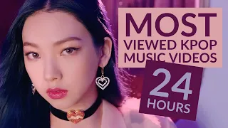 Most Viewed K-POP Artiste Music Videos In First 24 Hours | Black Mamba