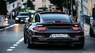 Full Carbon Topcar Porsche 991 Turbo S Stinger GTR - Accelerations & Lovely Sounds !