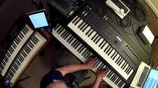 Behind The Lines by Genesis - keyboard cover and tutorial