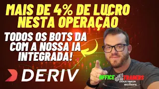 COMO LUCRAR TODOS OS DIAS COM A MELHOR TÉCNICA EM BANCA BAIXA NA DERIV COM MAIS DE 4% DE LUCRO