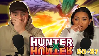 GON & KILLUA VS RAMMOT!! - Hunter X Hunter Episode 80 + 81 REACTION + REVIEW!