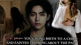 He saw you giving birth to a child and fainted thinking about the pain taehyungff #btsff  #mafiaff