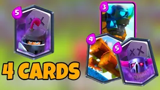 4 CARD IMPOSSIBLE TO ADD TO THE GAME! #1 CLASH ROYALE