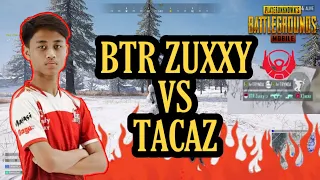 BTR Zuxxy VS Tacaz Di SCRIM PMCO Bigetron RA ratakan Tim Tacaz WWCD 17 Kills - PUBG MOBILE