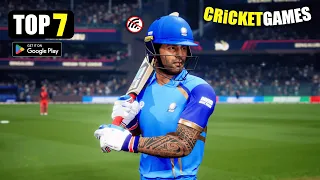 Top 7 Cricket Games For Mobile 2024 | IPL | Android and ios