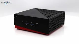 AMD Mini PC Ryzen5 4500U 2LAN Desktop Gaming Computer Type-C 4K HTPC Windows 10 HD+DP+TYPE-C