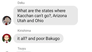 MHA Skit/Lyrics Prank ~ What States Where Bakugou Can't Go?| Victorious _ Sam & Cat