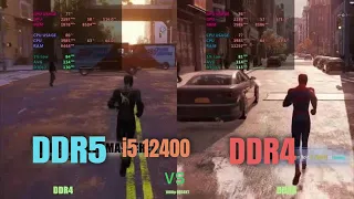 Ddr5 vs ddr4 - i5 12400 in 2024